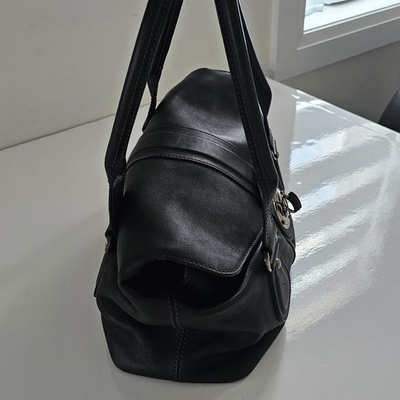 TOD'S Handbag Leather BLK Solid Color - Picture 11 of 14